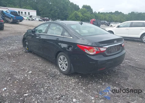 2012 Hyundai Sonata Gls из США, поврежденный, VIN 5NPEB4AC1CH413147